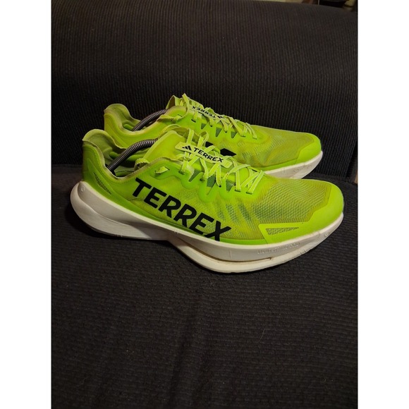Adidas Terrex Agravic Speed‎ Ultra Mens Size 12.5 Volt Running Shoes Sneakers
